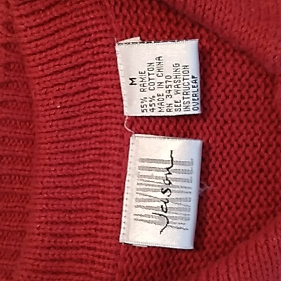 Jason Maxwell medium ugly 🎄 Christmas sweater cardigan vest - Picture 4 of 5